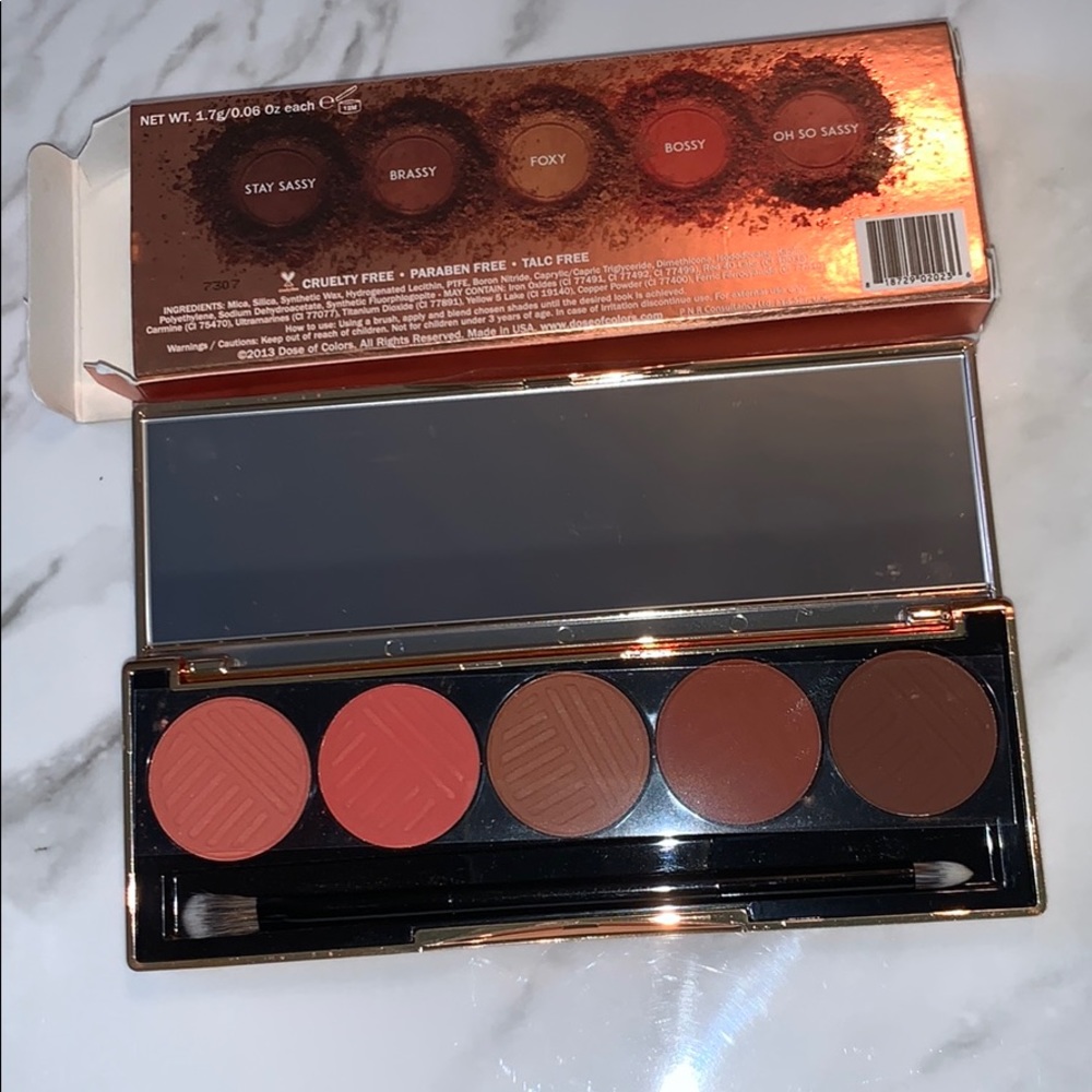 Dose of Colors Sassy Siennas Eyeshadow NIB